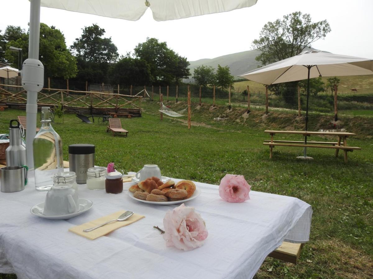 Vila La Fattoria Dei Sibillini Montemonaco Exteriér fotografie