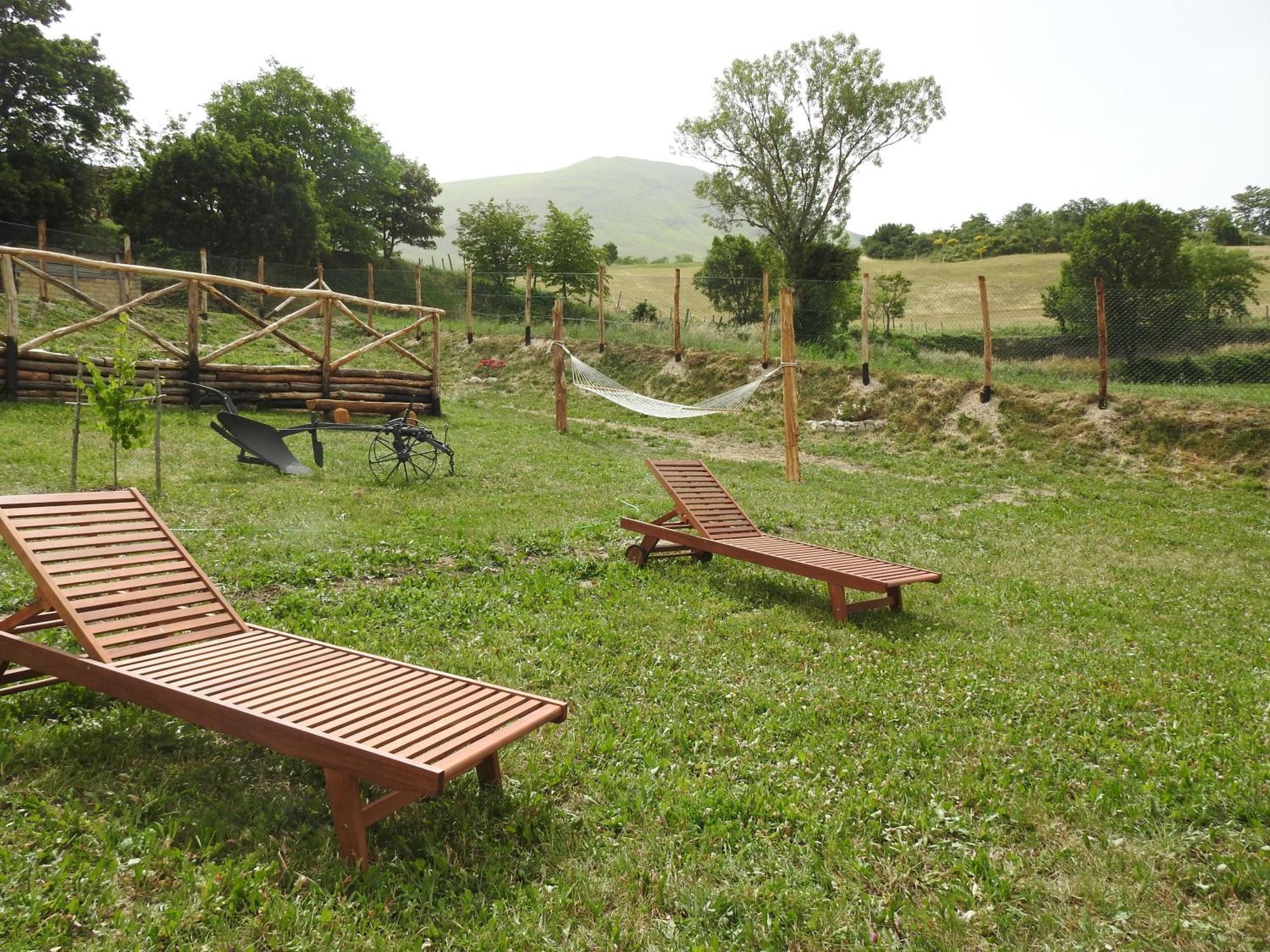 Vila La Fattoria Dei Sibillini Montemonaco Exteriér fotografie